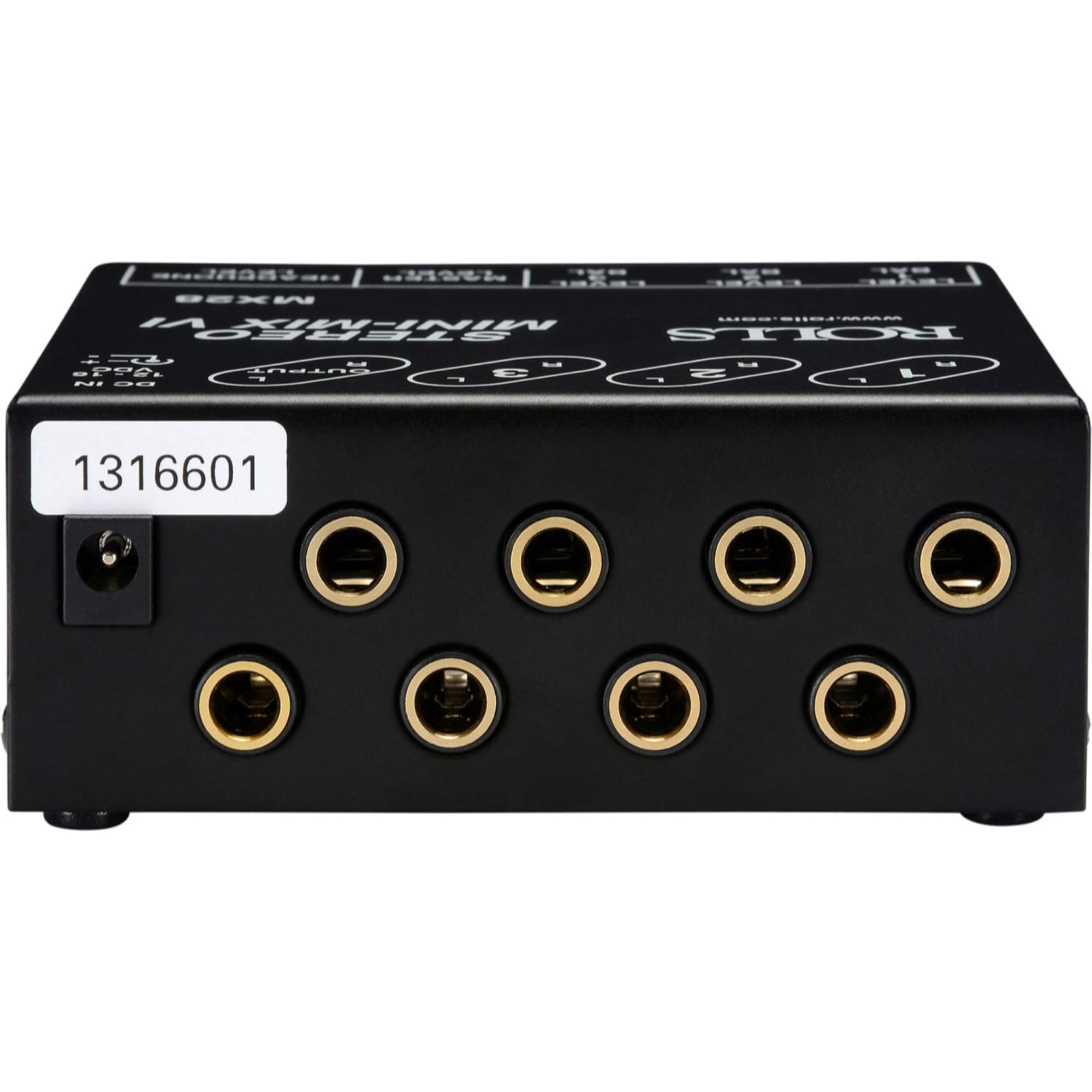 Rolls MX28 Stereo Mini-Mix VI 3-Channel Stereo Mixer