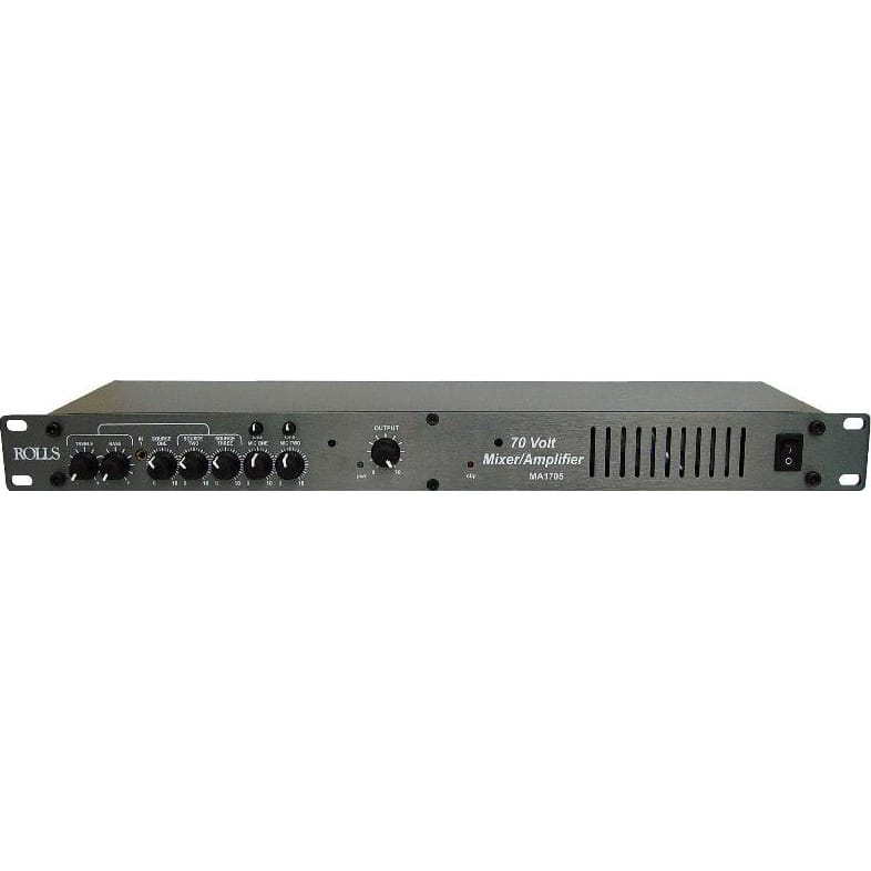 Rolls MA1705 Mixer Amplifier 70 Watt/70 Volt