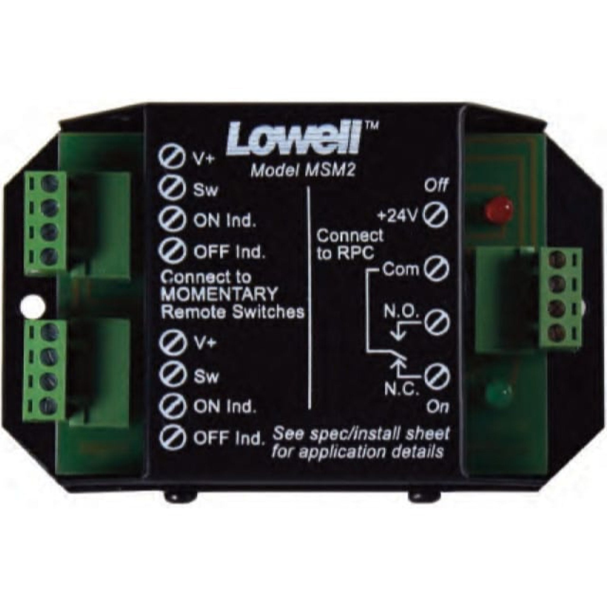 Lowell MSM2 Switch Conversion Module for RPC and SCS Series