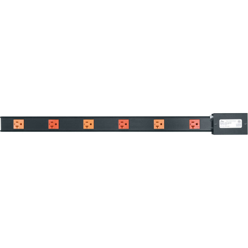 Middle Atlantic PDT-2X320 Thin Power Distribution Strip (6-Outlet, 20 Amp)