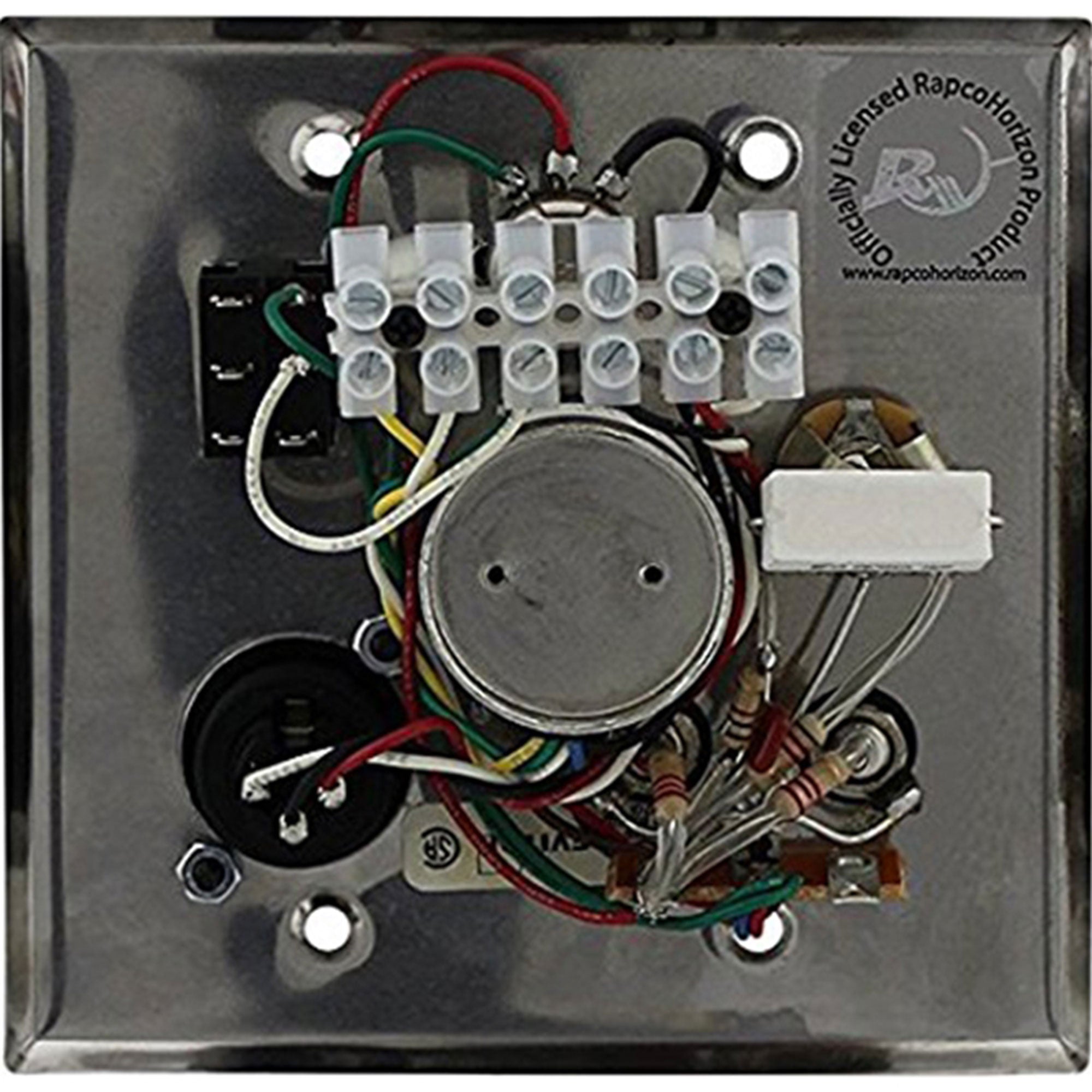 RapcoHorizon Pro Co AVP1V Audio Visual Passive Interface Wallplate (Black)