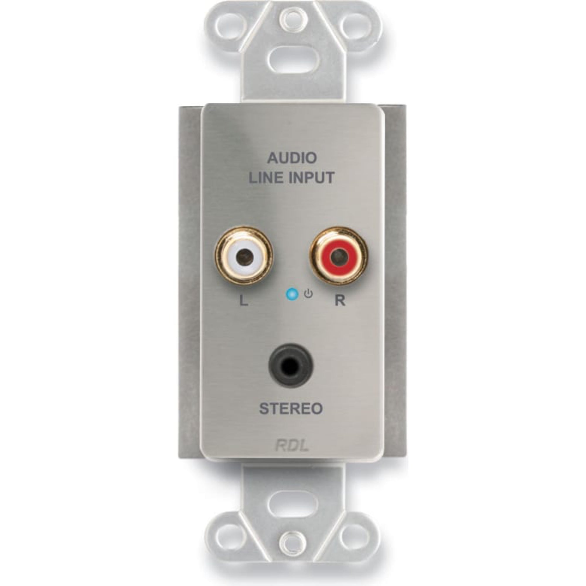 RDL DS-TPSL1A Active Single-Pair Sender on Decora Plate (Stainless Steel)