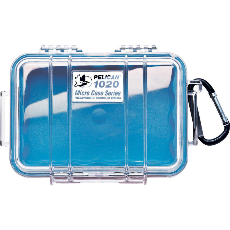 Pelican 1020 Micro Case (Blue / Clear)
