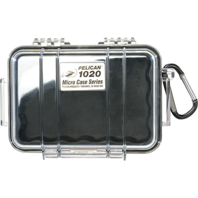 Pelican 1020 Micro Case (Black / Clear)