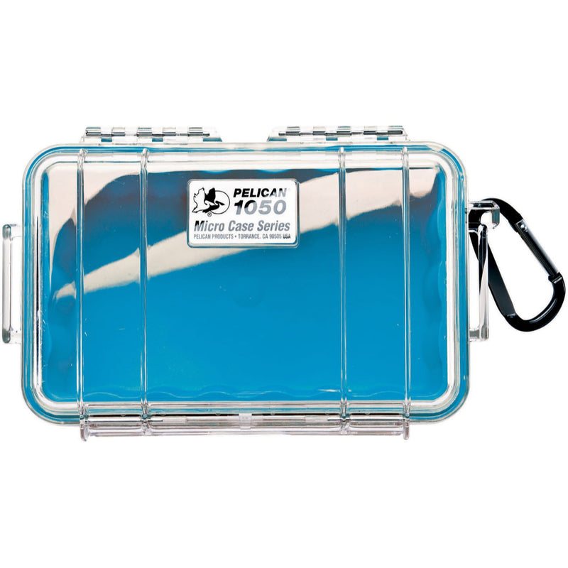 Pelican 1050 Micro Case (Blue / Clear)