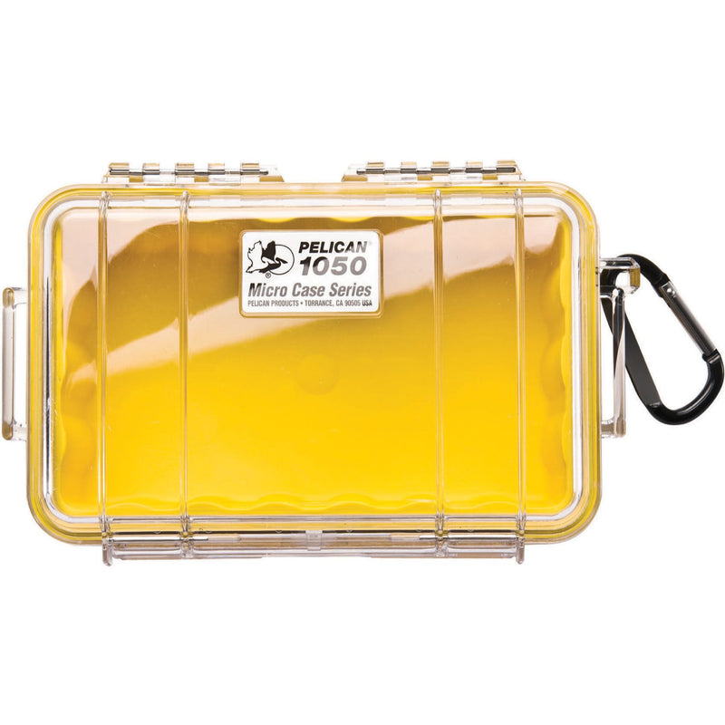 Pelican 1050 Micro Case (Yellow / Clear)