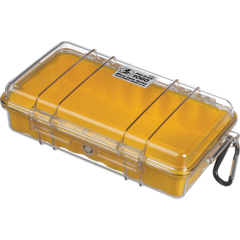 Pelican 1060 Micro Case (Yellow / Clear)