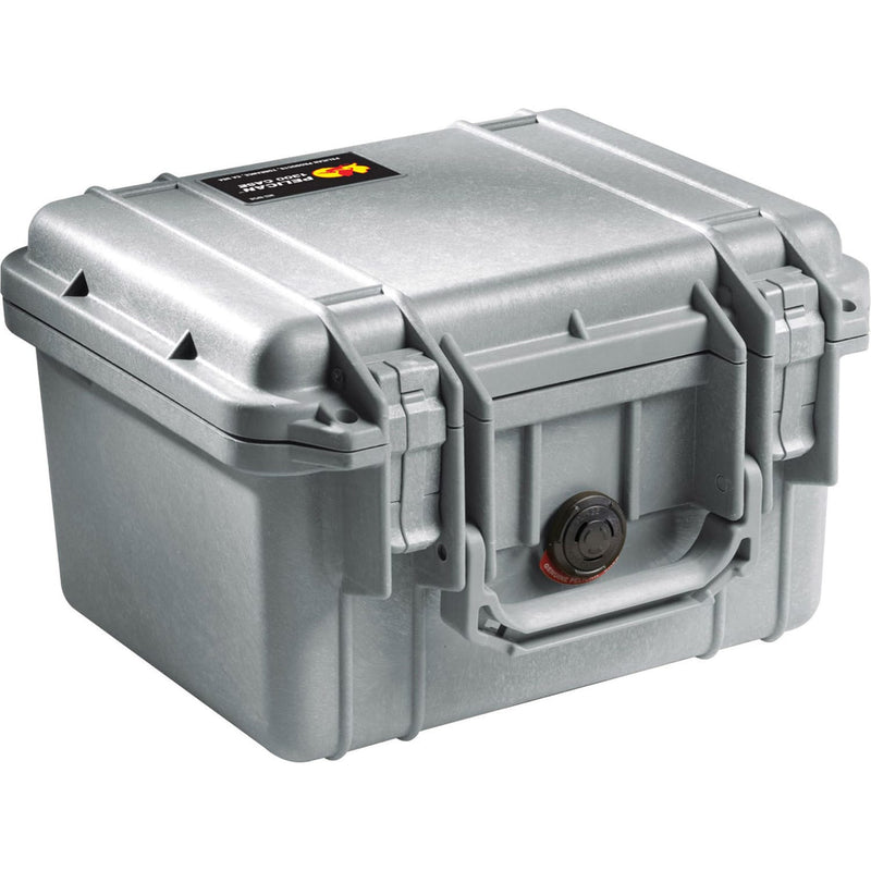 Pelican 1300NF Protector Case without Foam (Silver)