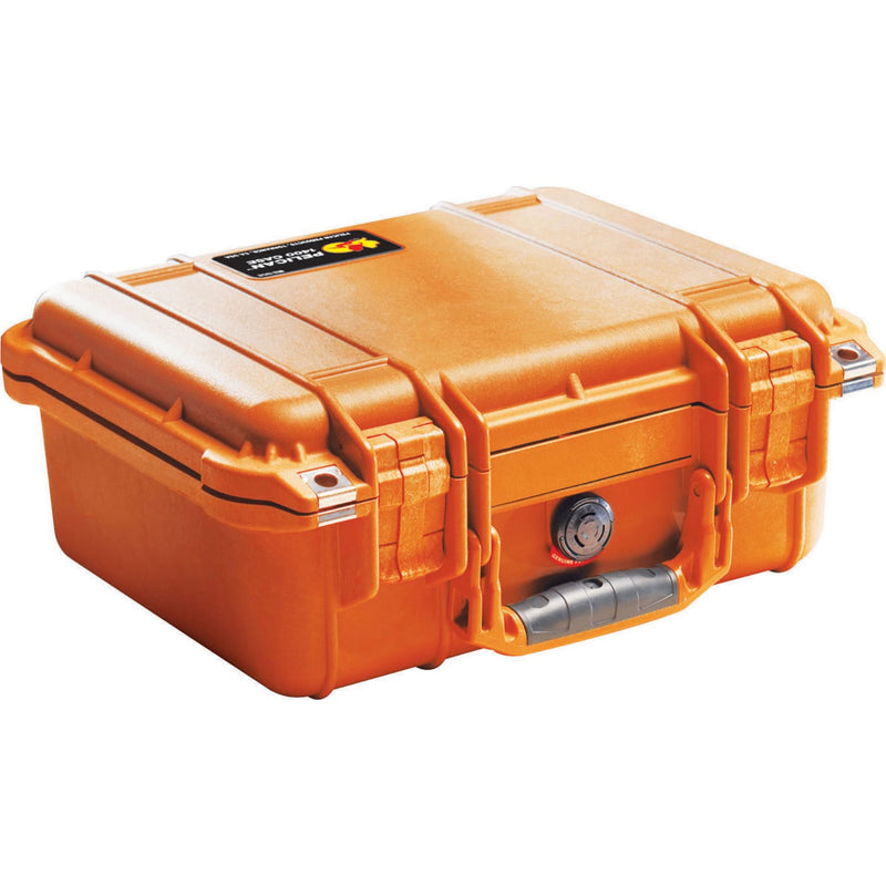 Pelican 1400NF Protector Case without Foam (Orange)