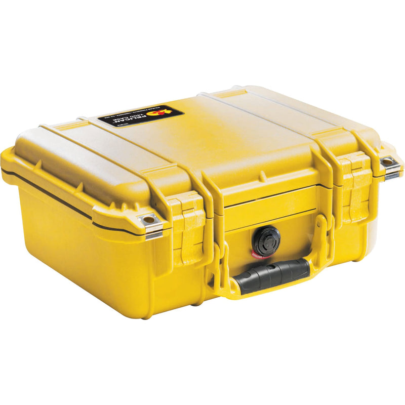 Pelican 1400NF Protector Case without Foam (Yellow)