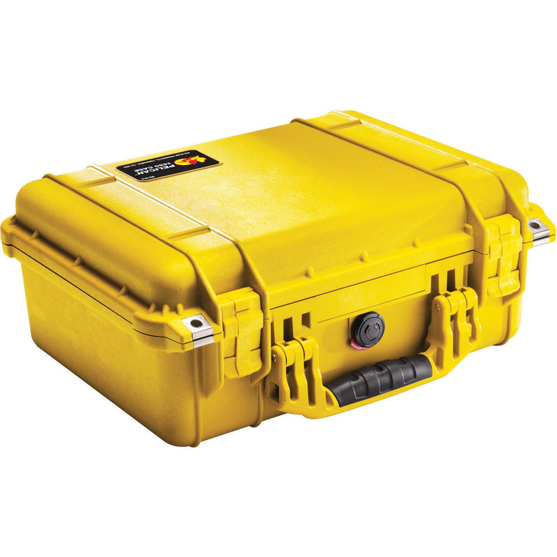 Pelican 1450NF Protector Case without Foam (Yellow)