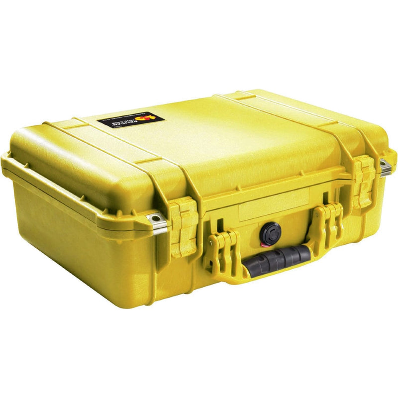 Pelican 1500NF Protector Case without Foam (Yellow)