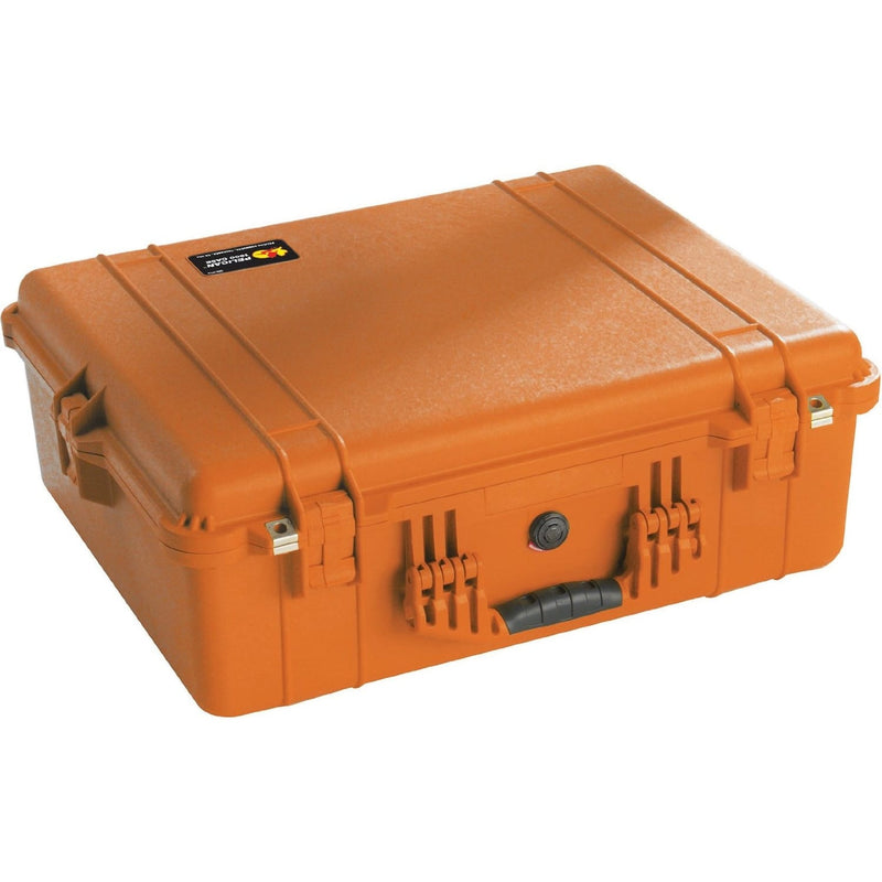 Pelican 1600 Protector Case with Foam (Orange)