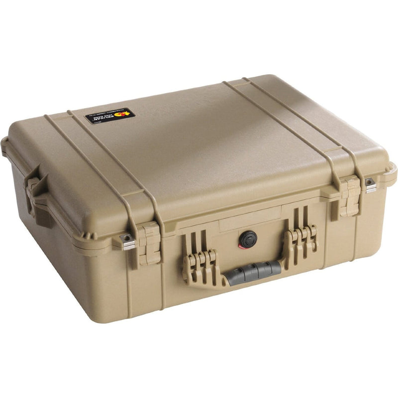 Pelican 1600NF Protector Case without Foam (Desert Tan)