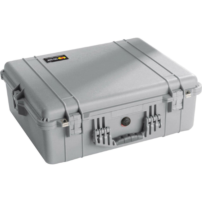 Pelican 1600NF Protector Case without Foam (Silver)