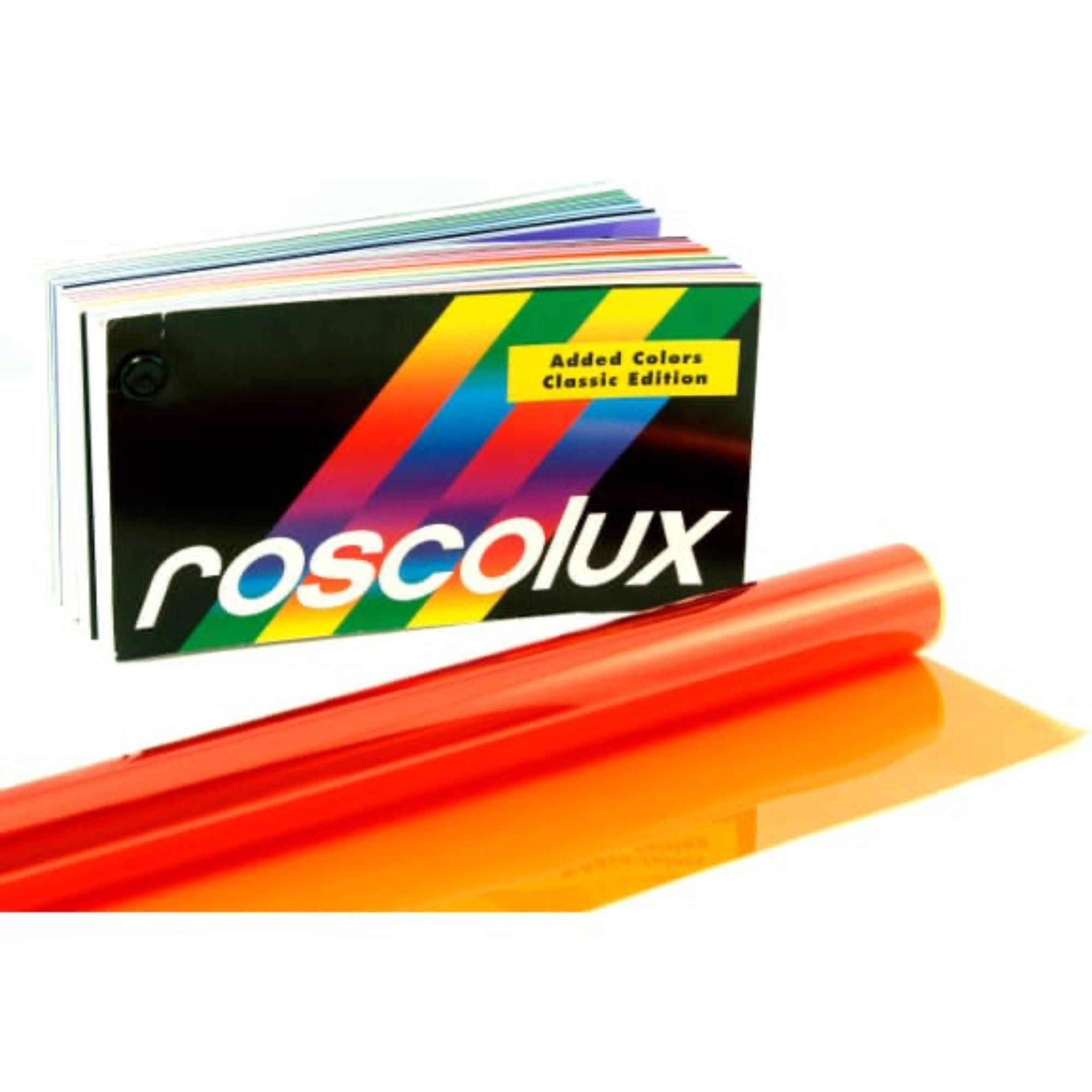 Rosco #18 Roscolux Cinegel Filter Gel Flame (20" x 24" Sheet)
