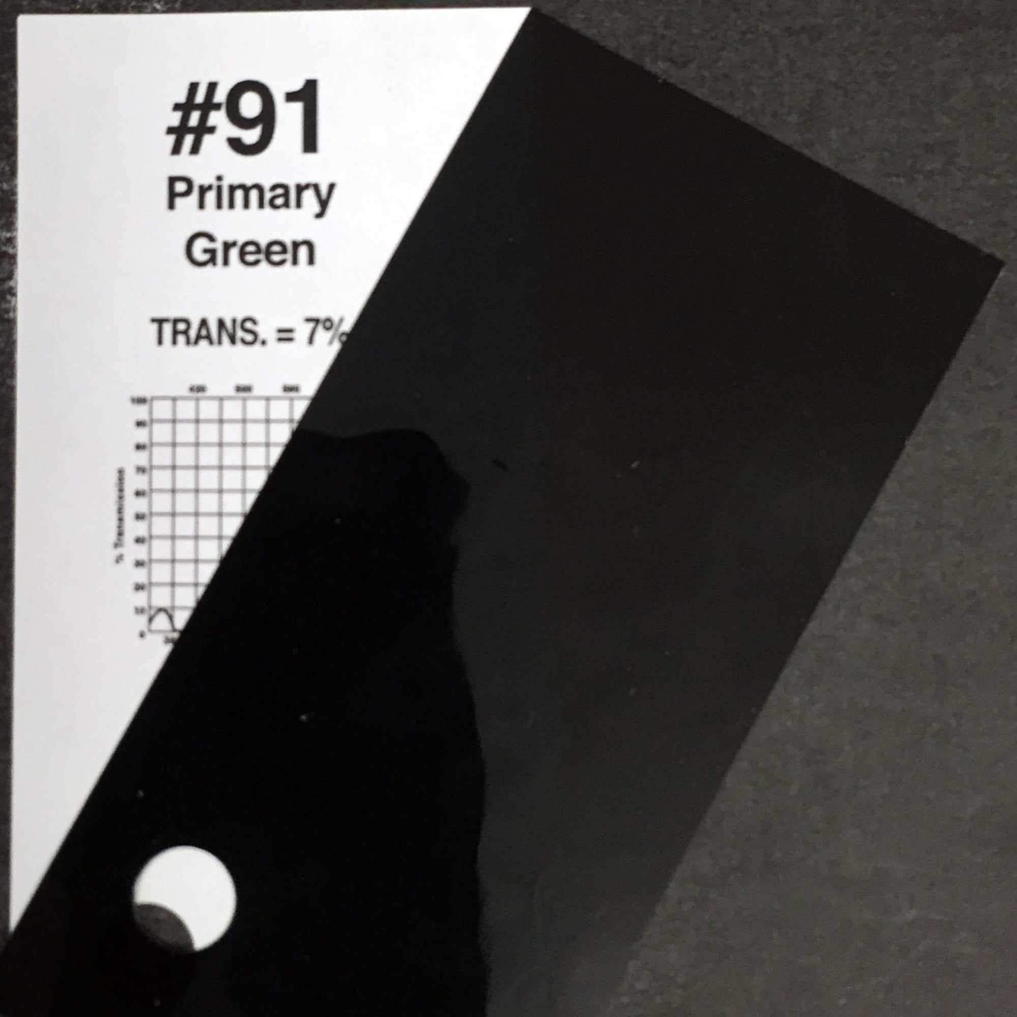 Rosco #91 Roscolux Cinegel Filter Gel Primary Green (48" x 25' Roll)