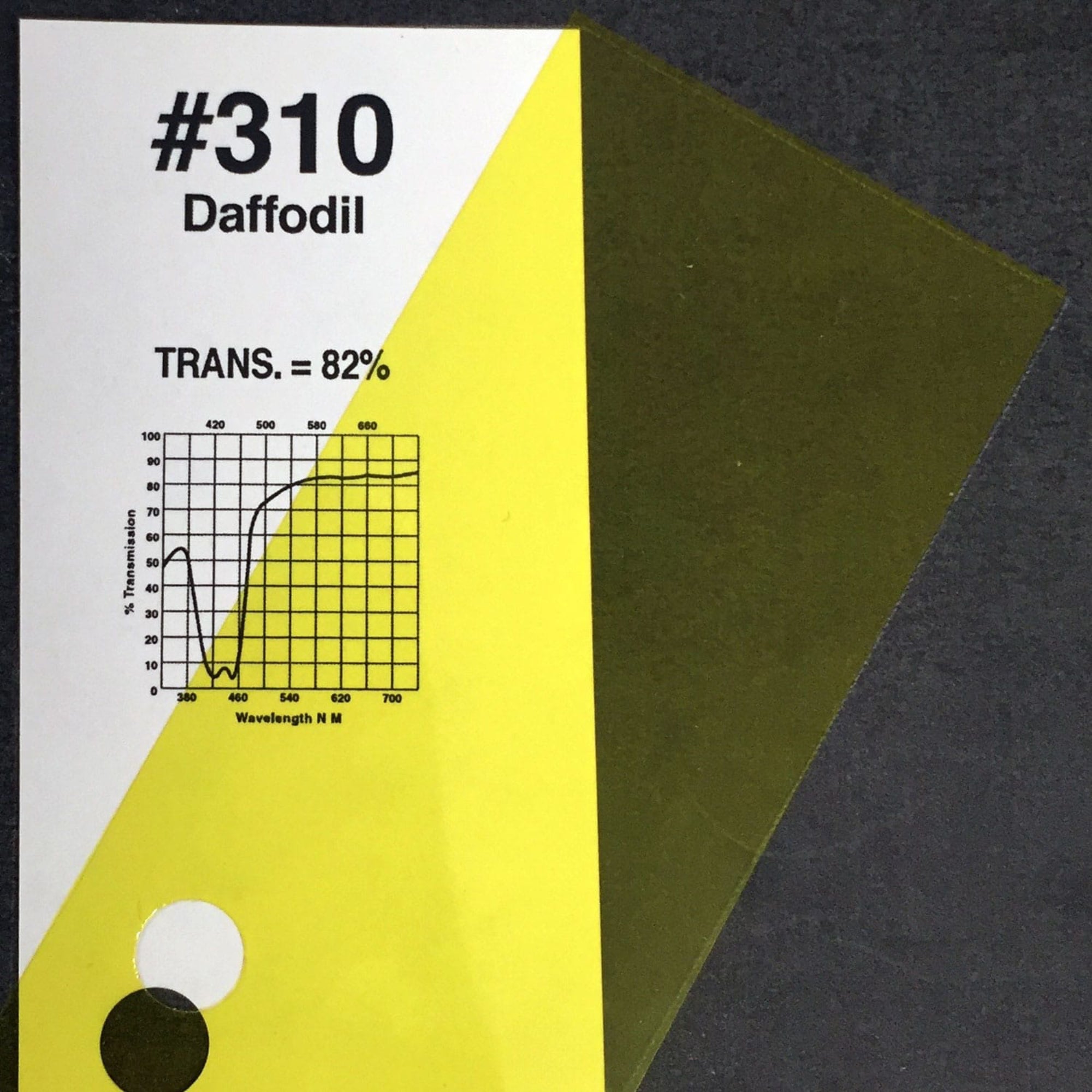Rosco #310 Roscolux Cinegel Filter Gel Daffodil (24" x 25' Roll)