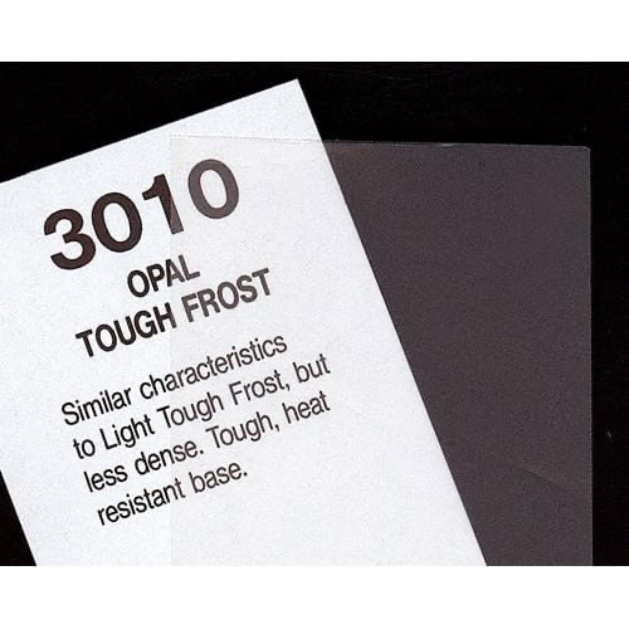 Rosco #3010 Roscolux Filter Gel Opal Tough Frost (48" x 25' Roll)