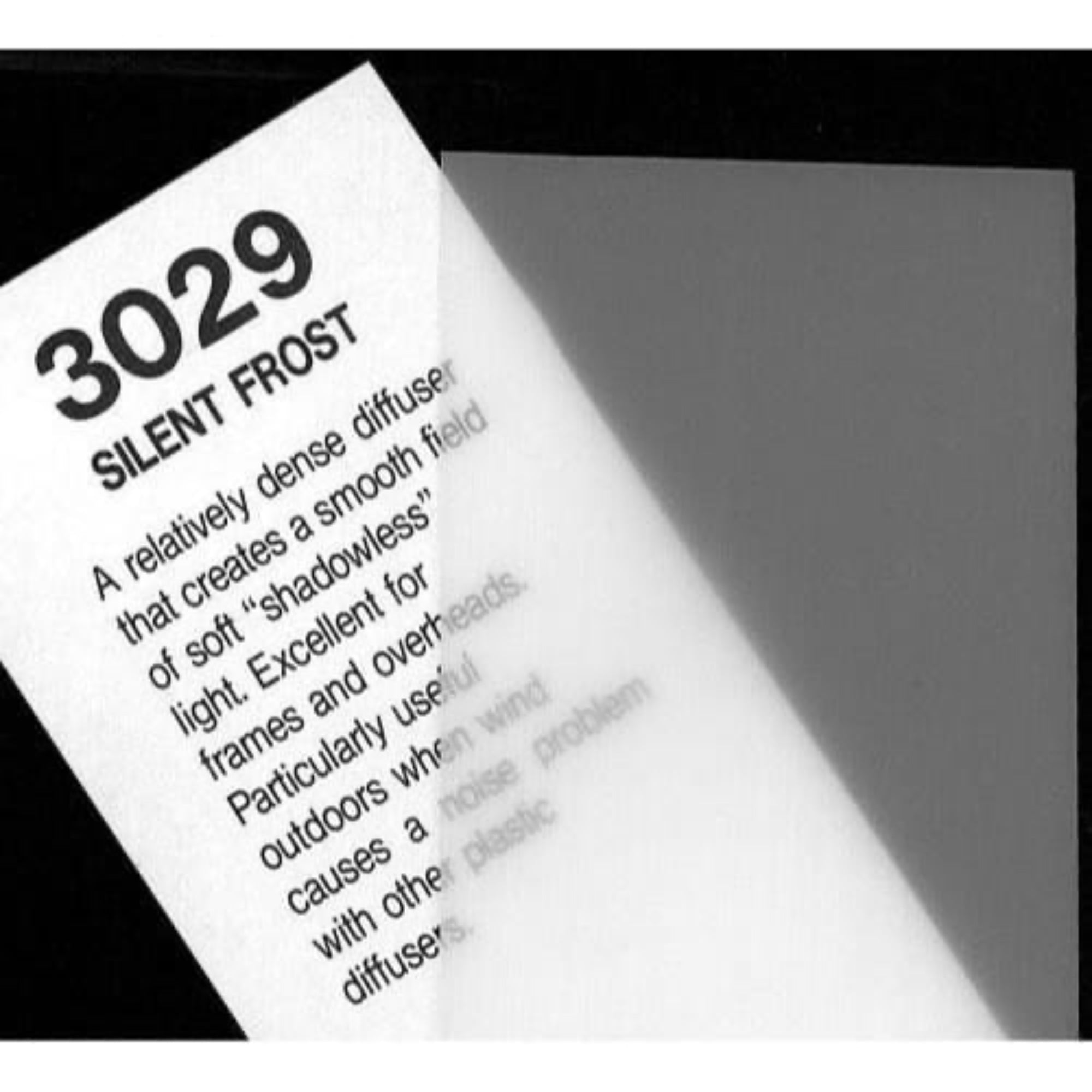 Rosco #3029 Roscolux Filter Gel Silent Frost (20" x 24" Sheet)