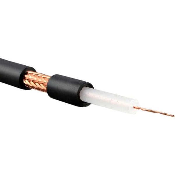Canare LV-77S 75 Ohm Coaxial Video Cable (Black, By the Foot)