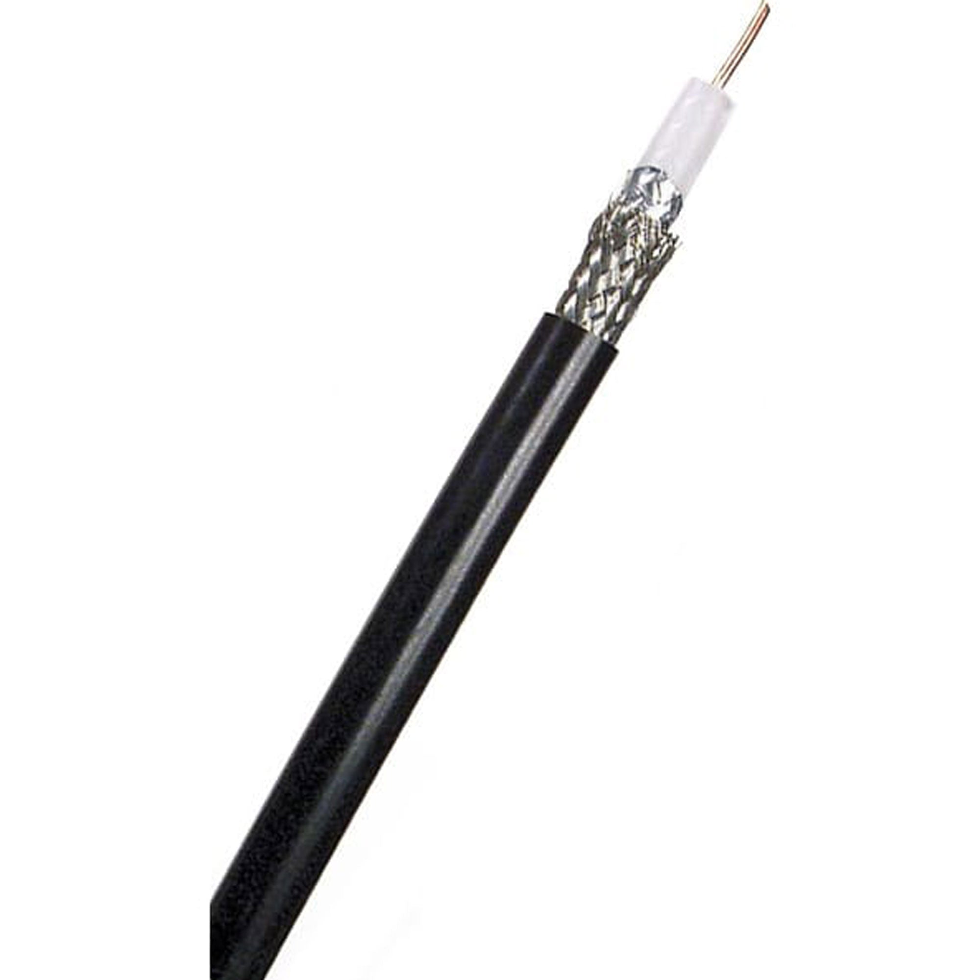 Canare L-4CFB 75 Ohm 3G-SDI / HD-SDI Digital Video Coaxial Cable RG-59 Type (Black, 656'/200m)