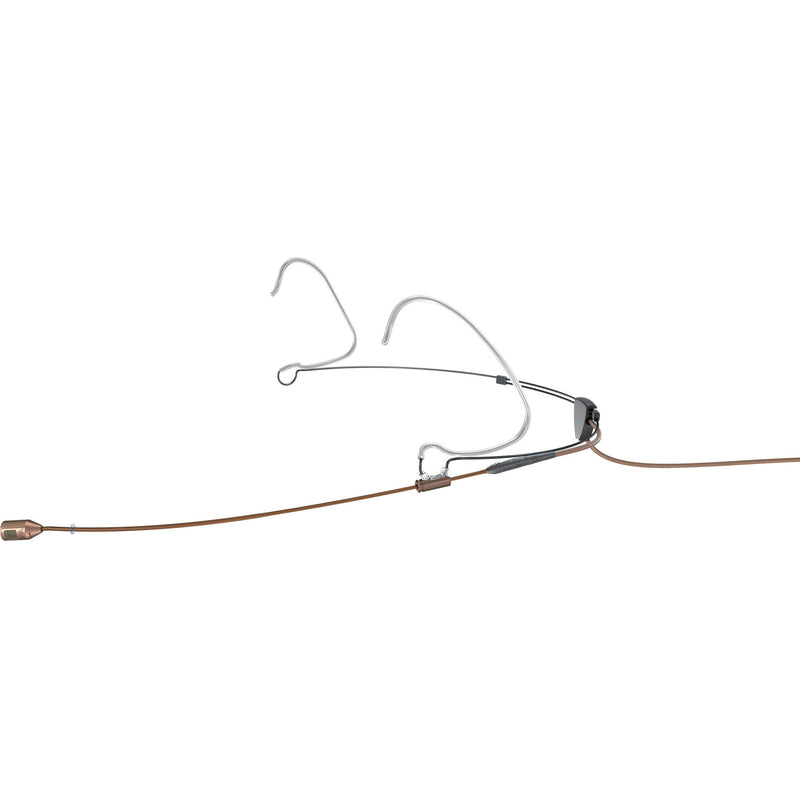 DPA 4488 CORE Cardioid Headset Microphone with TA4F Shure Adapter (Brown)