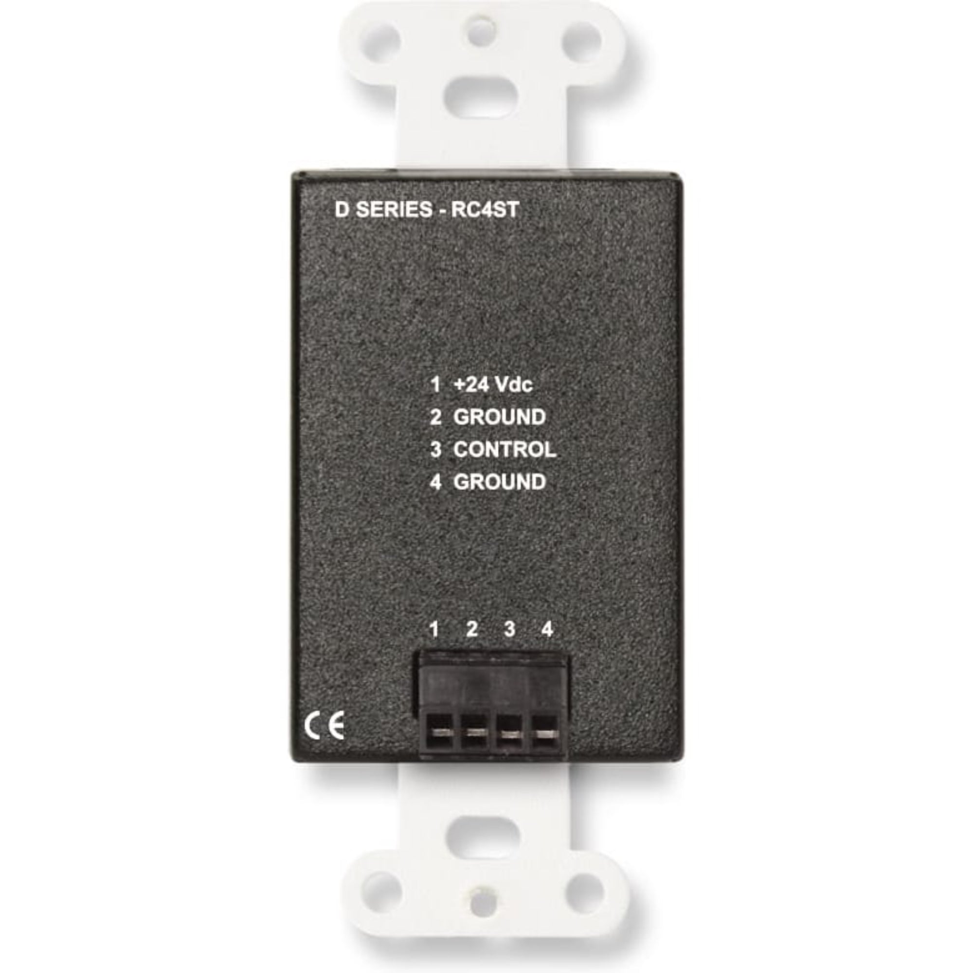 RDL D-RCS4 Remote Channel Selector on Decora Plate (White)