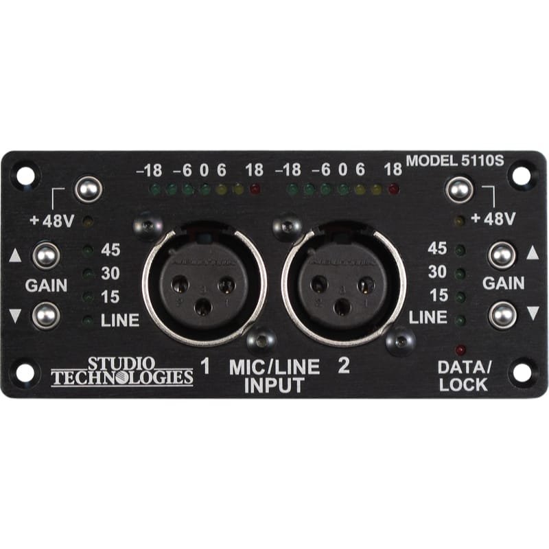 Studio Technologies Model 5110 Mic/Line Input Module (SMPTE)
