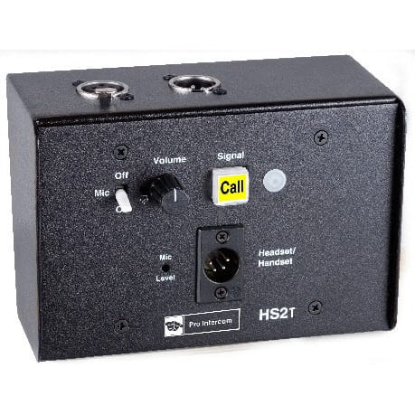 Pro Intercom HS2T Headset Station (Desktop, Single-Circuit)