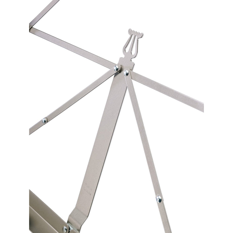 K&M Stands 101 Classic Music Stand (Nickel)
