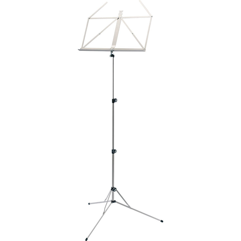 K&M Stands 101 Classic Music Stand (Nickel)