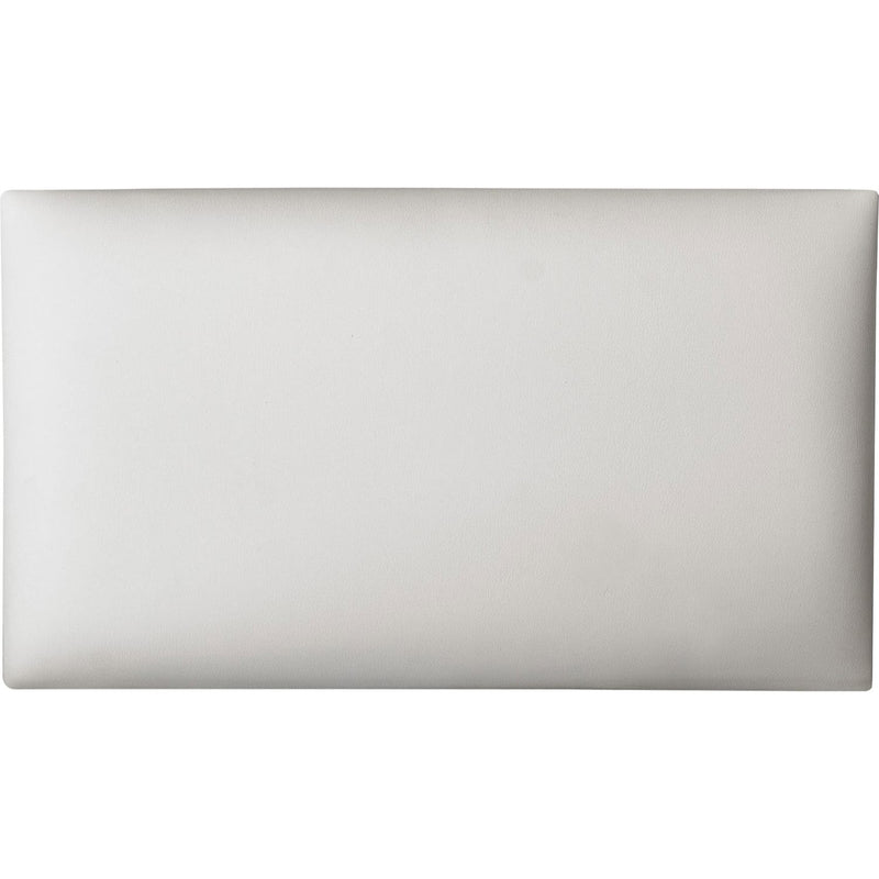 K&M Stands 13824 Leatherette Seat Cushion (White)