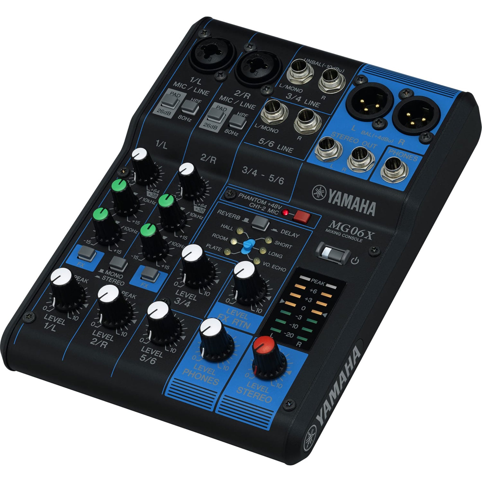 Yamaha MG06X 6-Channel Stereo Mixer with Effects