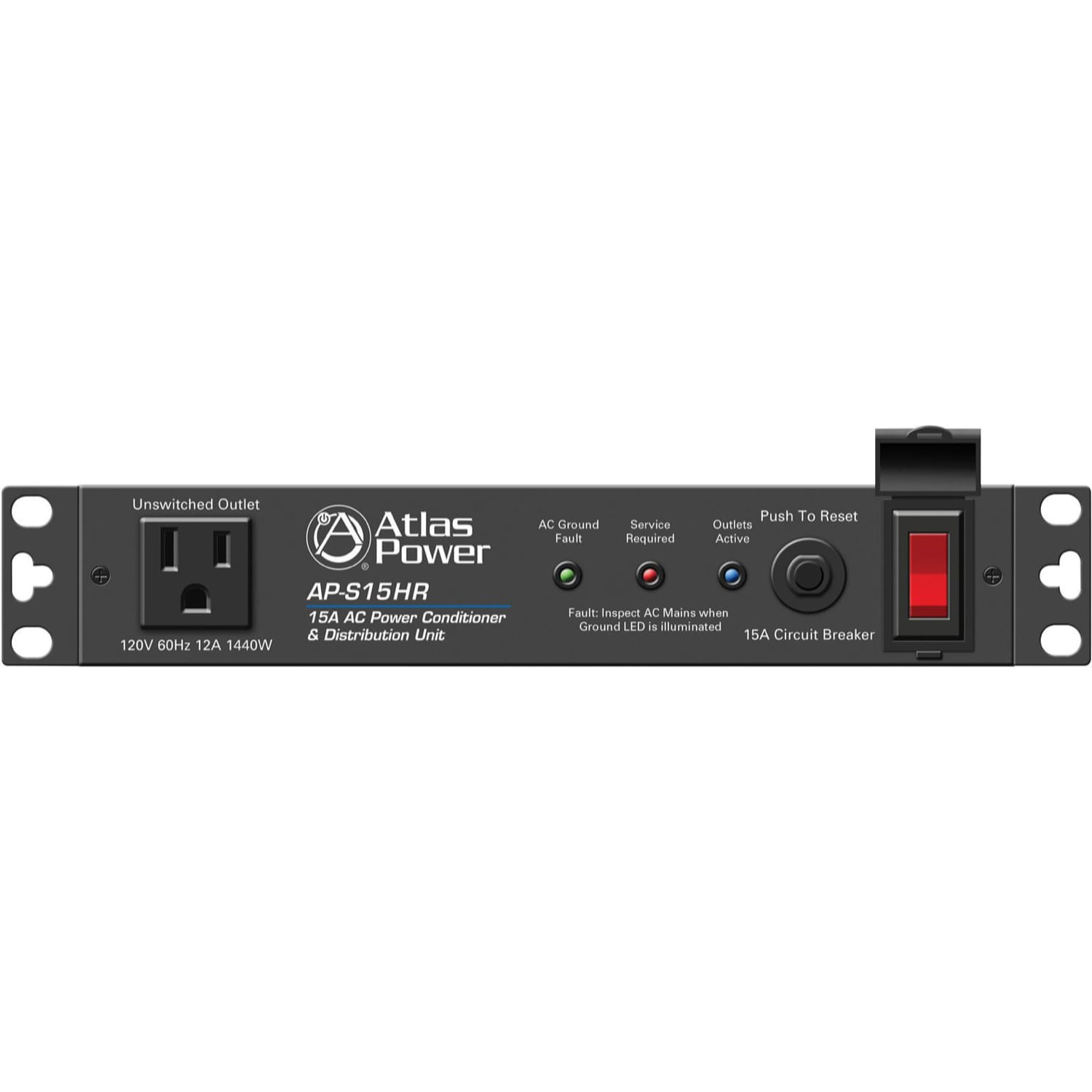 AtlasIED AP-S15HR Half Rack Power Conditioner (15 Amp)