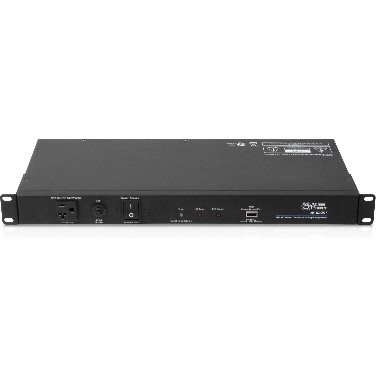 AtlasIED AP-S20RT Power Conditioner with Remote Activation (20 Amp)
