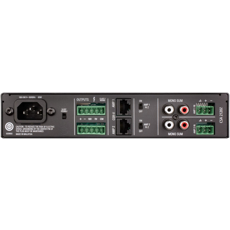 JBL CSA2120Z Audio Amplifier (120W x 2)