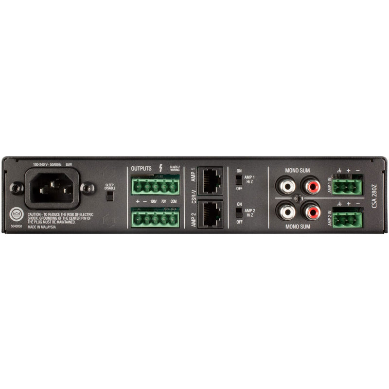 JBL CSA280Z Audio Amplifier (80W x 2)