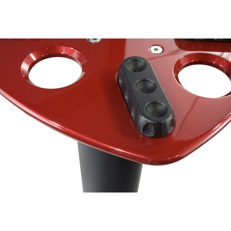 Ultimate Support MS-90/36 Second-Generation Column Studio Monitor Stands (Red, Pair)