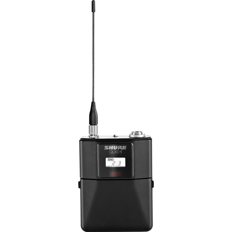 Shure QLXD1 Bodypack Transmitter (J50A, 572-608 + 614-616 MHz)