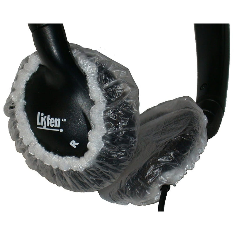 Listen Technologies LA-168 Sanitary Covers for Stereo Headphones (10 Pack)