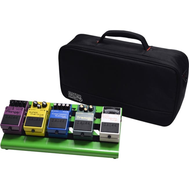Gator Cases GPB-LAK-GR Small Screamer Green Pedal Board with Carry Bag