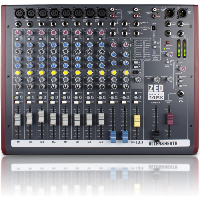 Allen & Heath ZED60-14FX Multi-Purpose Mixer with FX