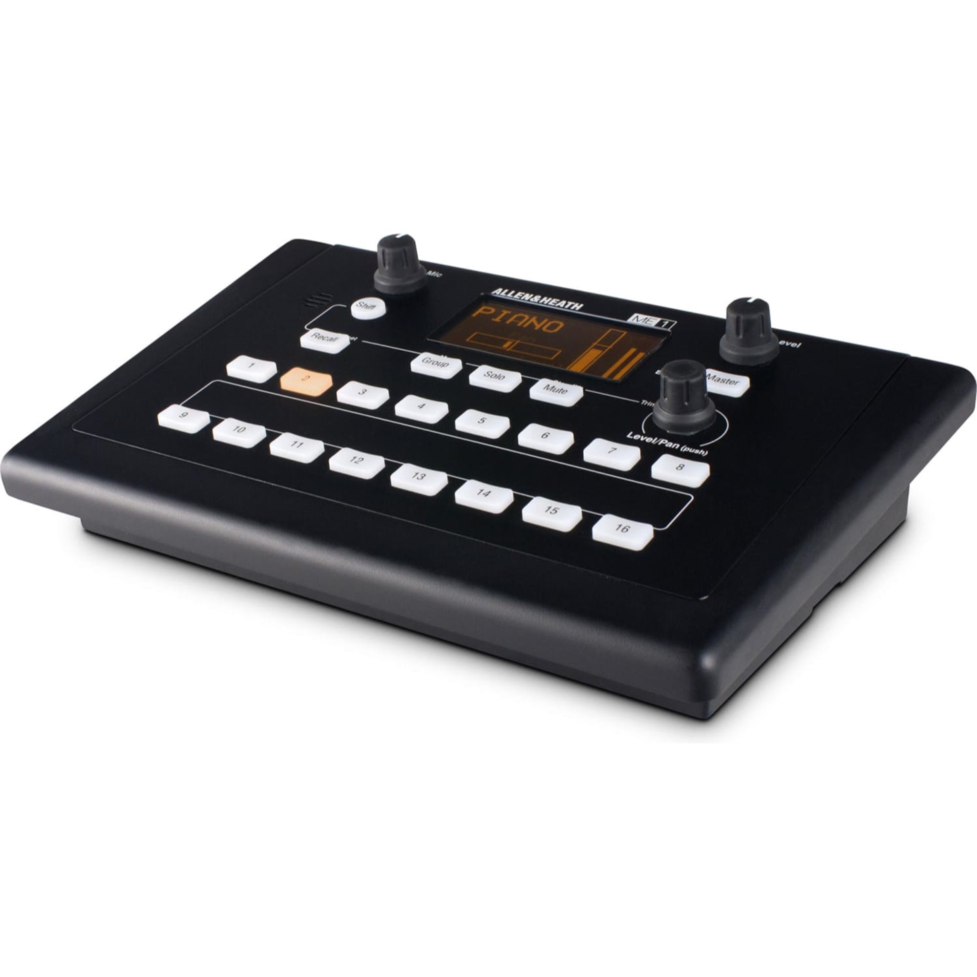 Allen & Heath ME-1 Personal Mixer angled front right side view