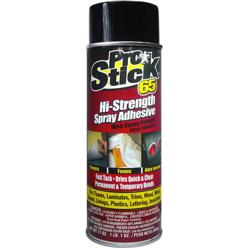 Max Professional Pro Stick 65 High Strength Spray Adhesive (17 oz., 12 Pack Case)