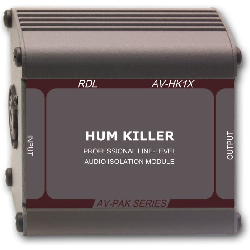 RDL AV-HK1X Hum Killer Transformer (XLR)