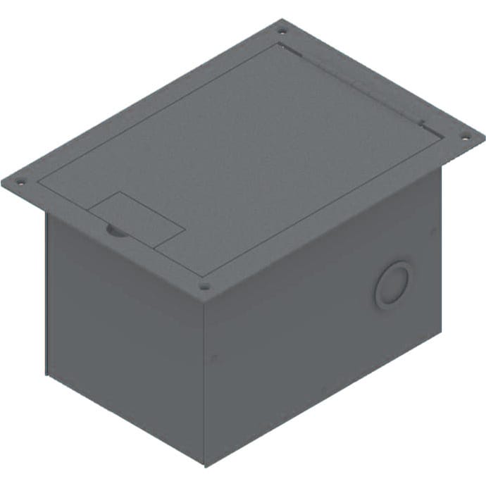 FSR FL-1300 Floor Box (Black)