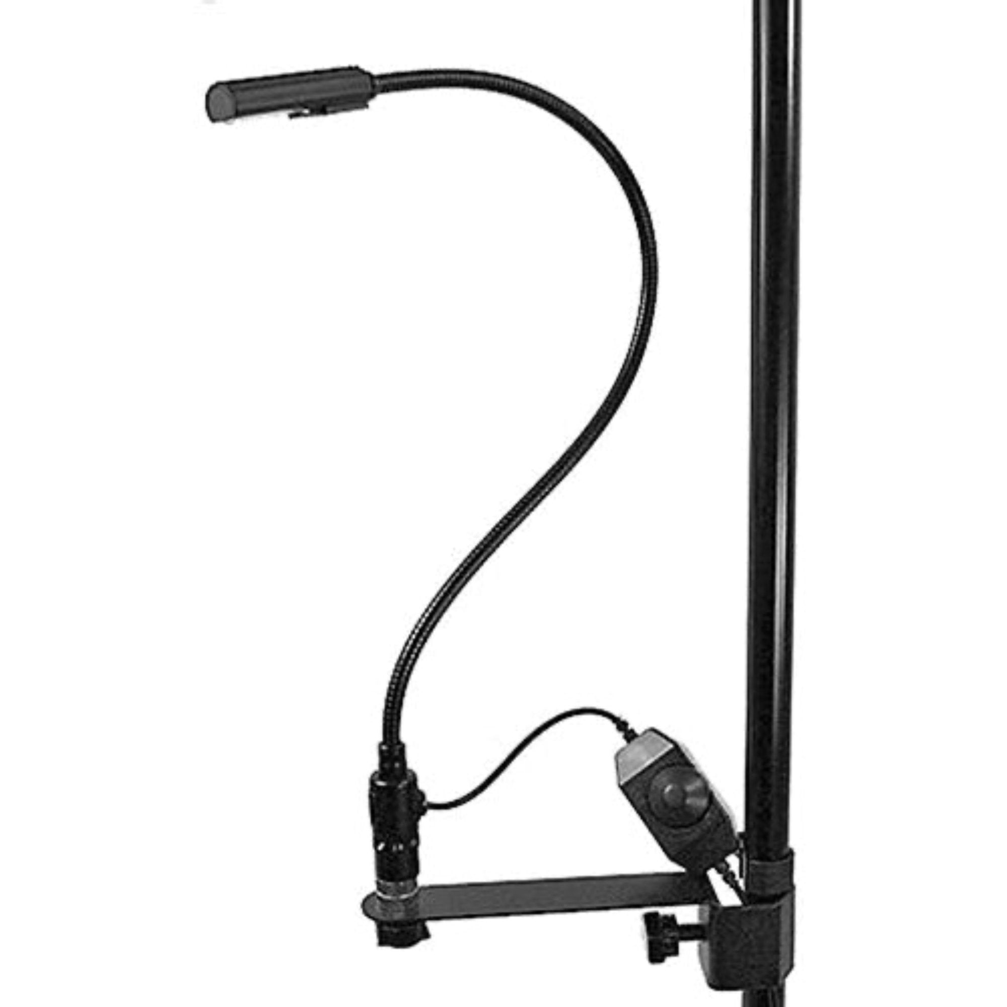 Littlite 18X-LED-MIC Gooseneck LED Lamp with 5/8"-27 Mic Stand Thread (18")