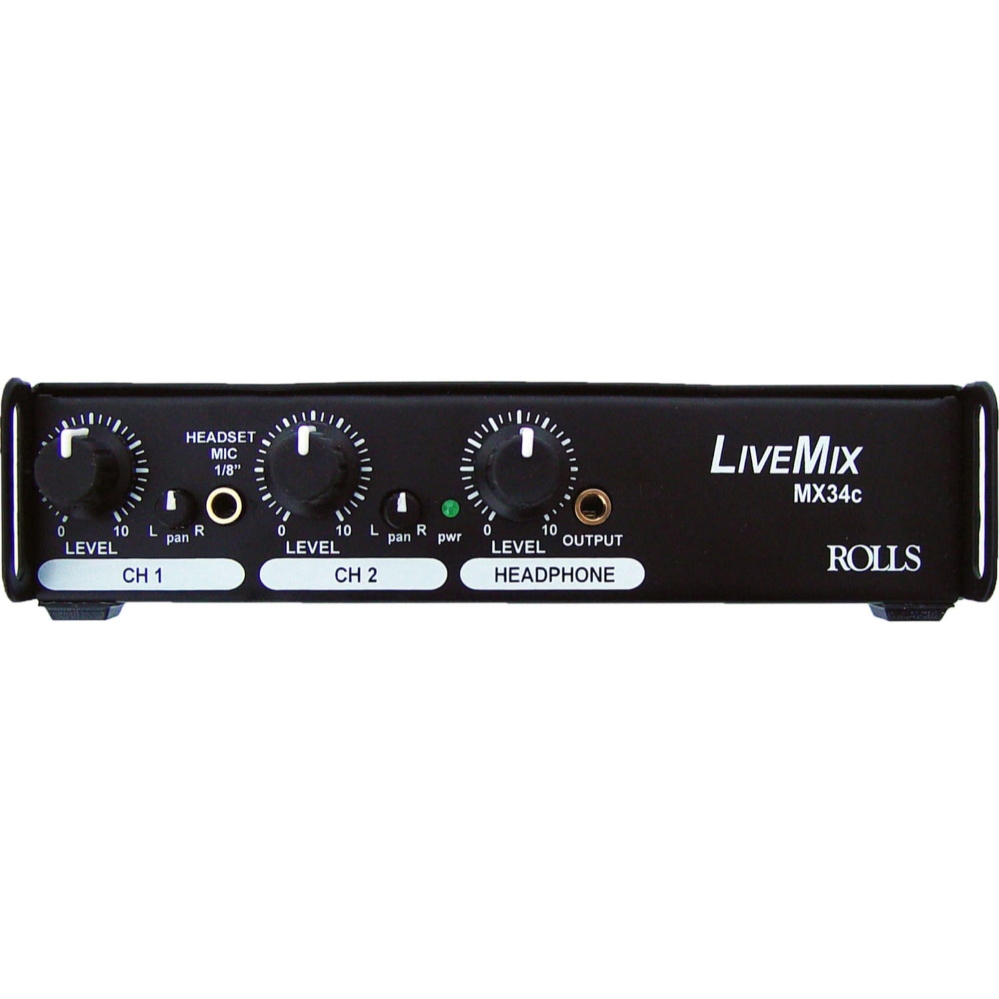 Rolls MX34c LiveMix 2-Channel Microphone Mixer