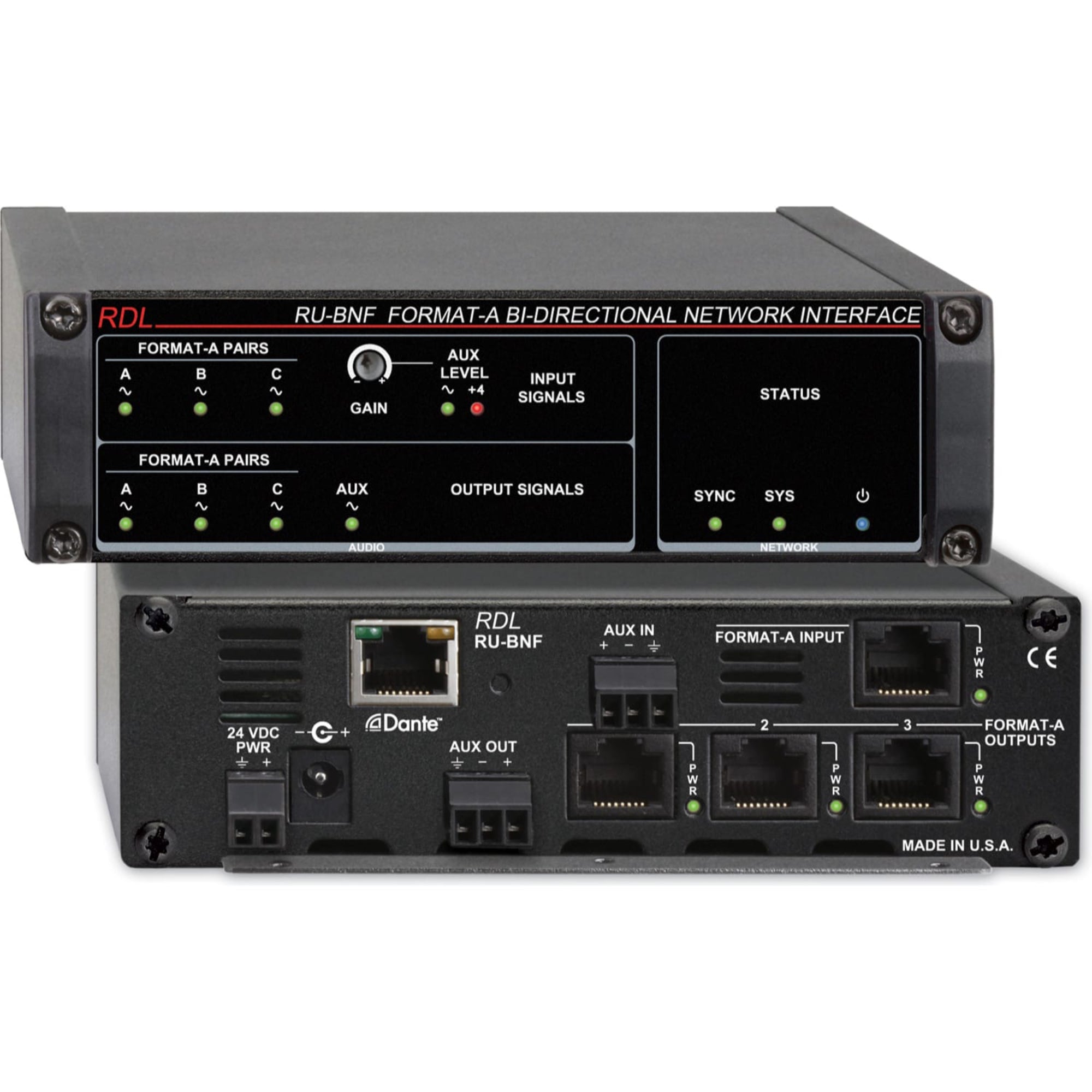 RDL RU-BNF Format-A Bi-Directional Network Interface